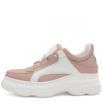 PINK AND WHITE SNEAKERS "BALI"